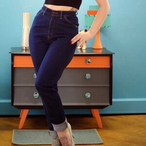 SOLD on BST. Lady K Loves Dark Blue Women's Jeans